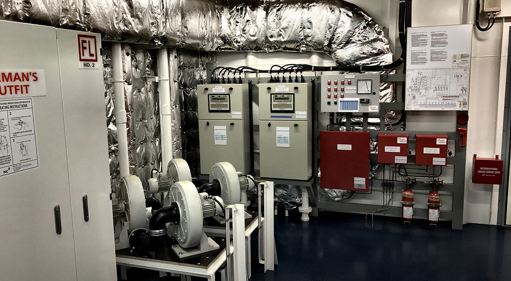 smoke detektor panel